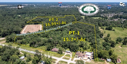 24045 & 24055 Sorters, Porter, TX - Aerial  map view - Image1