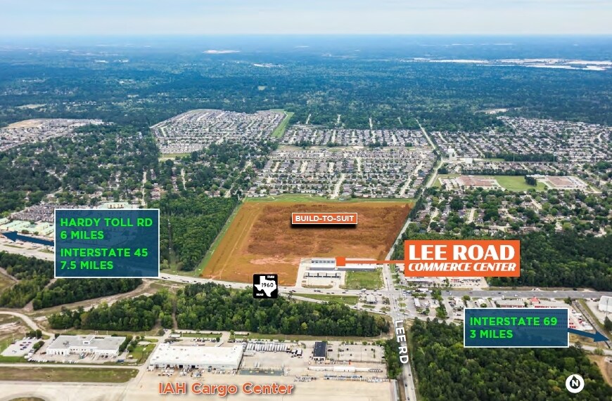 19737 Lee Rd, Humble, TX à vendre - Aérien - Image 2 de 7