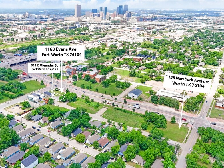 1158 New York Ave, Fort Worth, TX for sale - Aerial - Image 3 of 14
