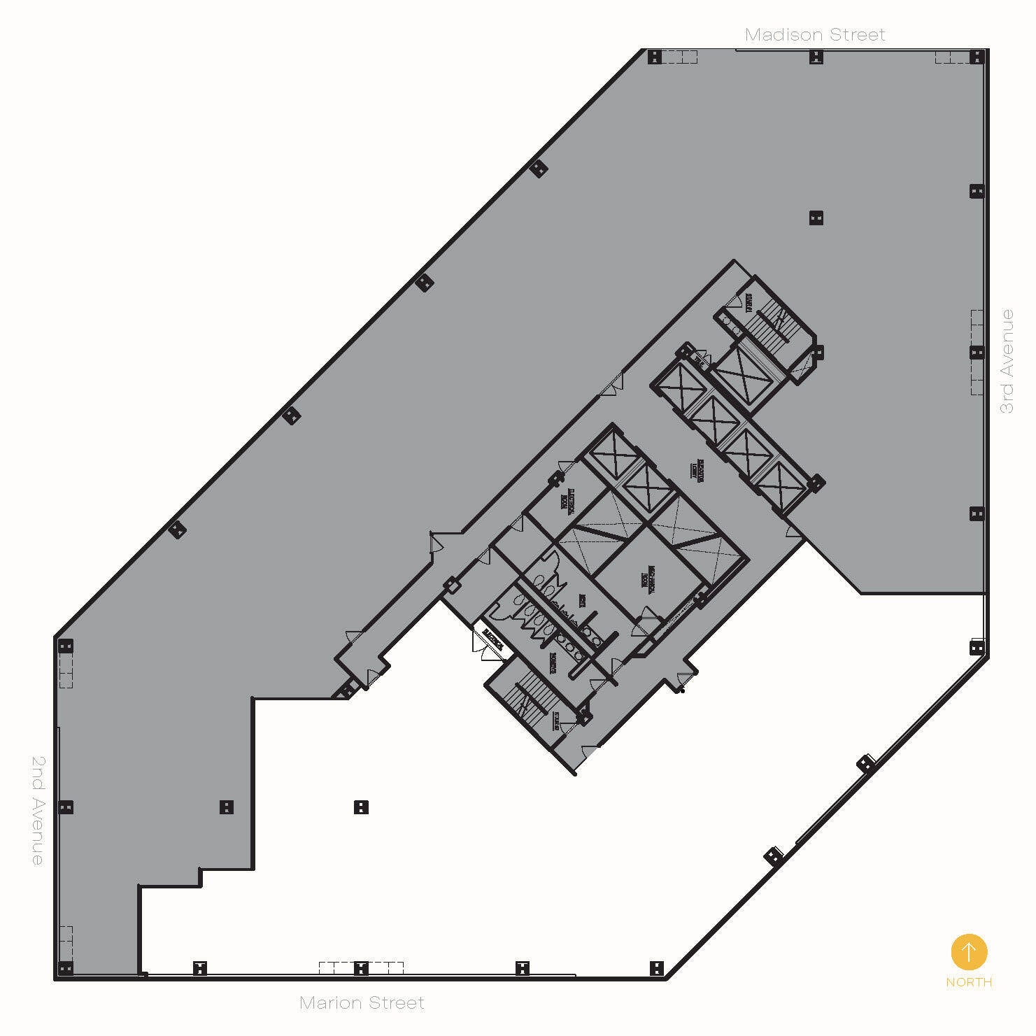 999 3rd Ave, Seattle, WA for lease Floor Plan- Image 1 of 8