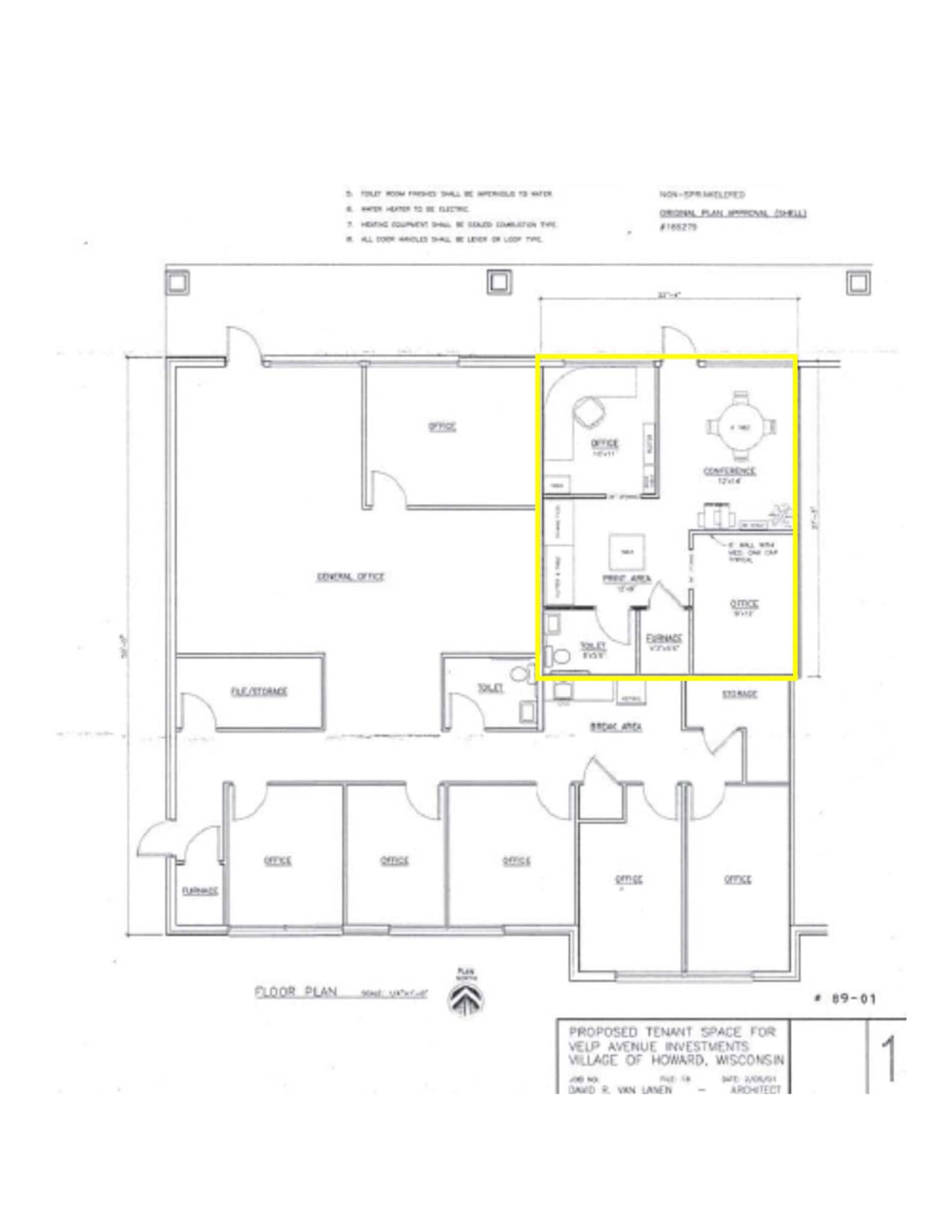 2160-2170 Velp Ave, Green Bay, WI for lease Site Plan- Image 1 of 1