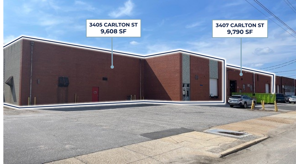 3405-3407 Carlton St, Richmond, VA for lease - Building Photo - Image 2 of 2