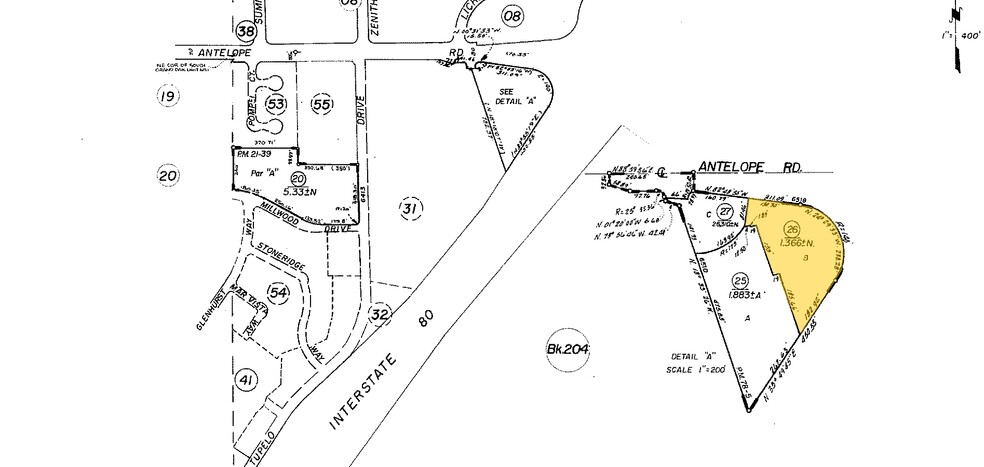 6518 Antelope Rd, Citrus Heights, CA à vendre - Plan cadastral - Image 3 de 3