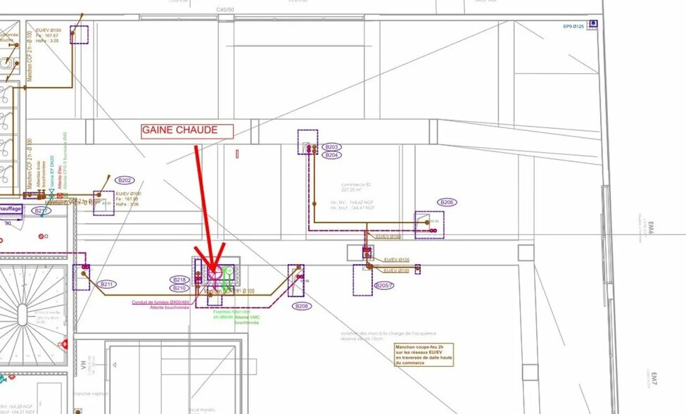 Retail in Lyon for lease - Floor Plan - Image 3 of 4