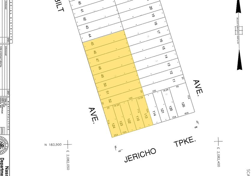 199 Jericho Tpke, Floral Park, NY à louer - Plan cadastral - Image 3 de 14