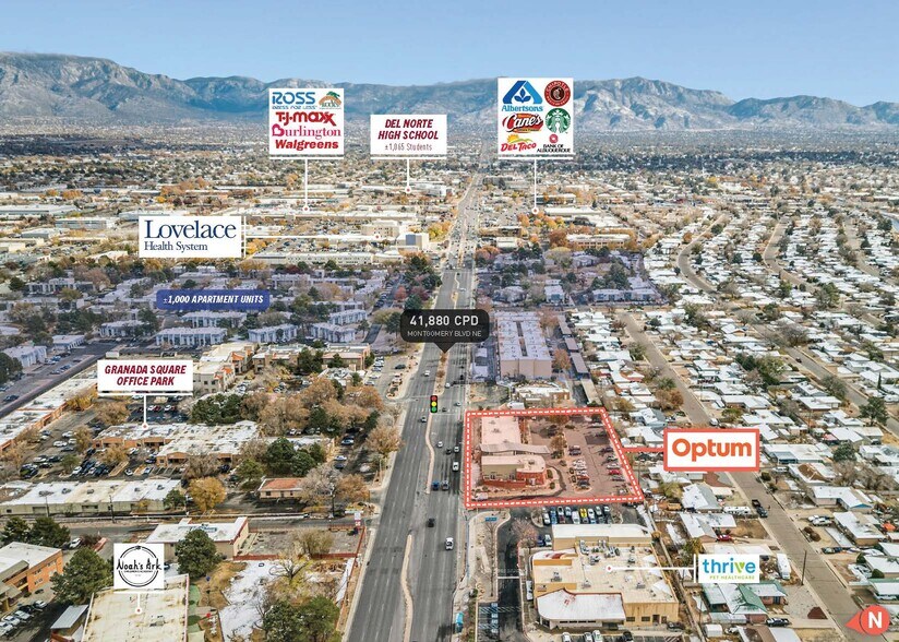 4010 Montgomery Blvd NE, Albuquerque, NM à vendre - Photo du bâtiment - Image 3 de 5