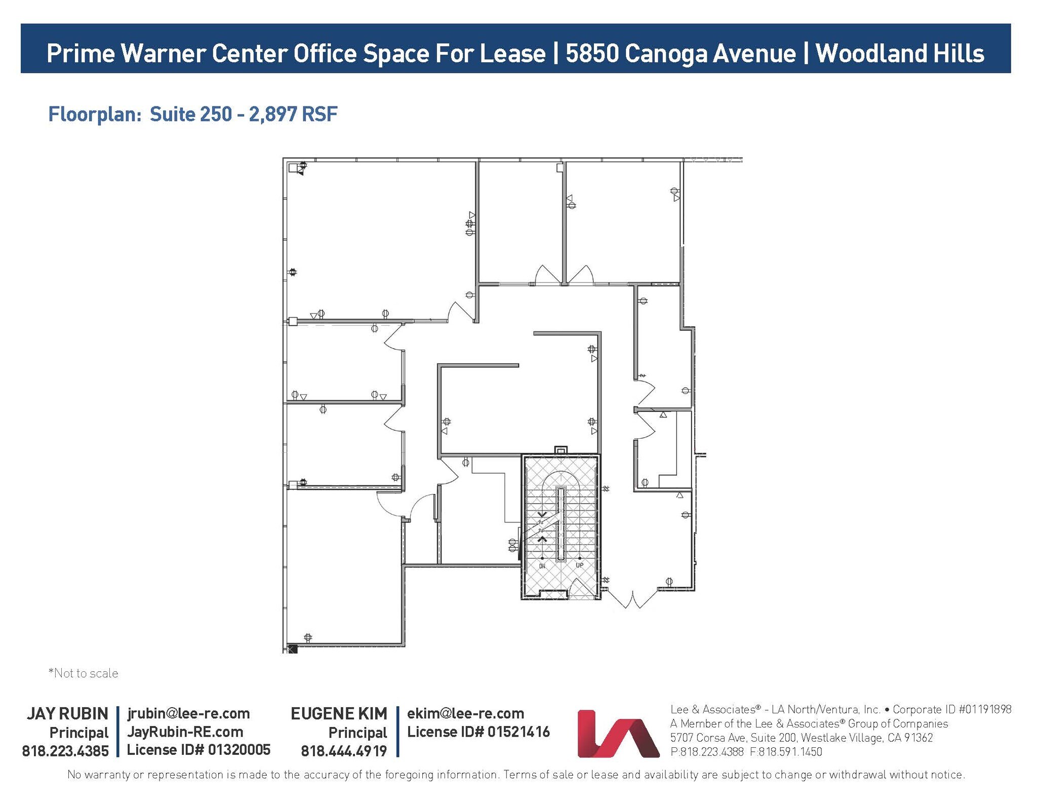 5850 Canoga Ave, Woodland Hills, CA for lease Floor Plan- Image 1 of 1