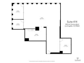 5901 W Century Blvd, Los Angeles, CA à louer Plan d’étage- Image 1 de 1