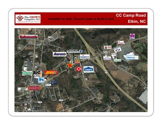 More details for 00 CC Camp, Elkin, NC - Land for Lease