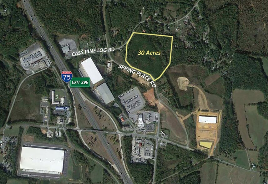 50 Spring Place Rd NW, Cartersville, GA for lease - Aerial - Image 3 of 4