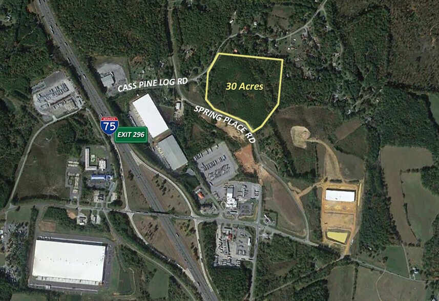 50 Spring Place Rd NW, Cartersville, GA à vendre - Aérien - Image 3 de 4