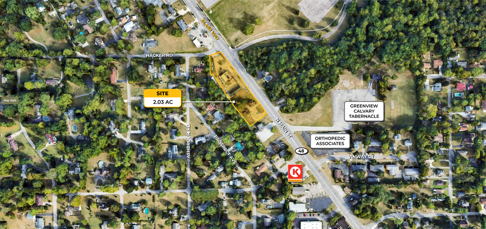 8049-8051 N Main St, Dayton, OH à vendre - Photo du bâtiment - Image 1 de 2