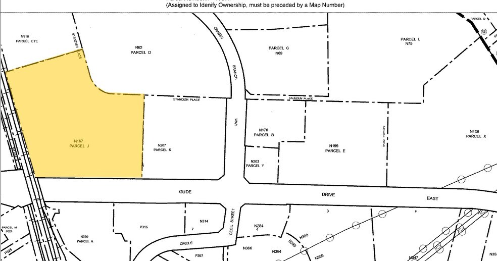 7524 Standish Pl, Rockville, MD à louer - Plan cadastral - Image 2 de 6
