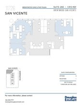 11726 San Vicente Blvd, Los Angeles, CA for lease Floor Plan- Image 1 of 1