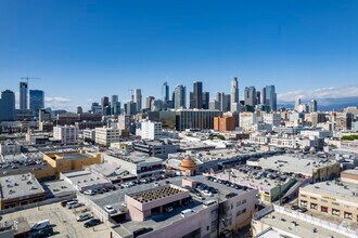1100 Wall St, Los Angeles, CA - AERIAL map view