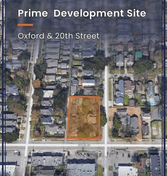 Oxford & 20th Street (The Heights), Houston, TX for sale - Building Photo - Image 1 of 1