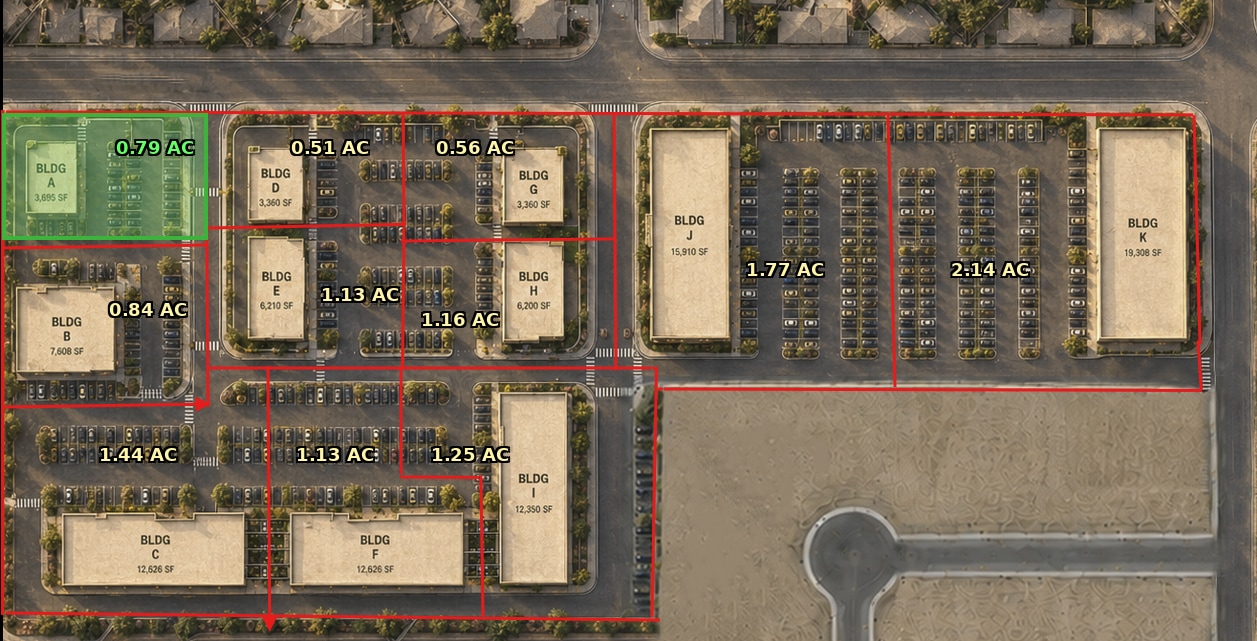 400 W Merrill Rd., Washington, UT for sale Site Plan- Image 1 of 4