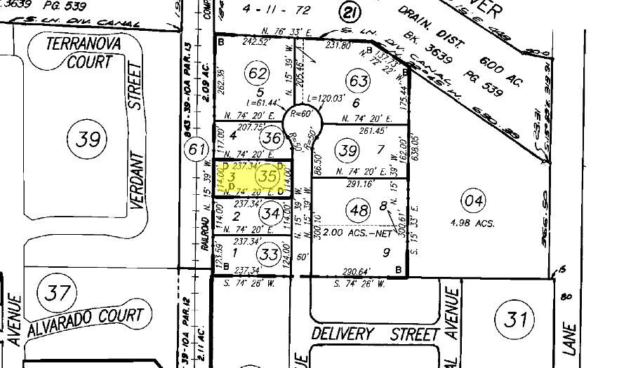 4217 Coronado Ave, Stockton, CA à louer - Plan cadastral - Image 3 de 3