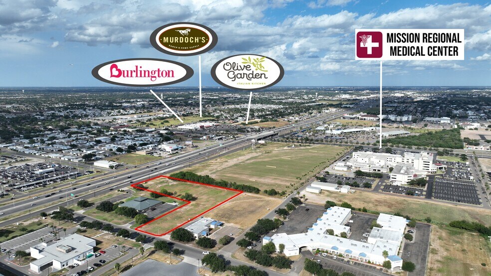 901 W Interstate Highway 2, Mission, TX à vendre - Aérien - Image 2 de 5