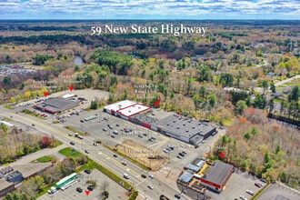 59 New State Hwy, Raynham, MA for lease Aerial- Image 1 of 10