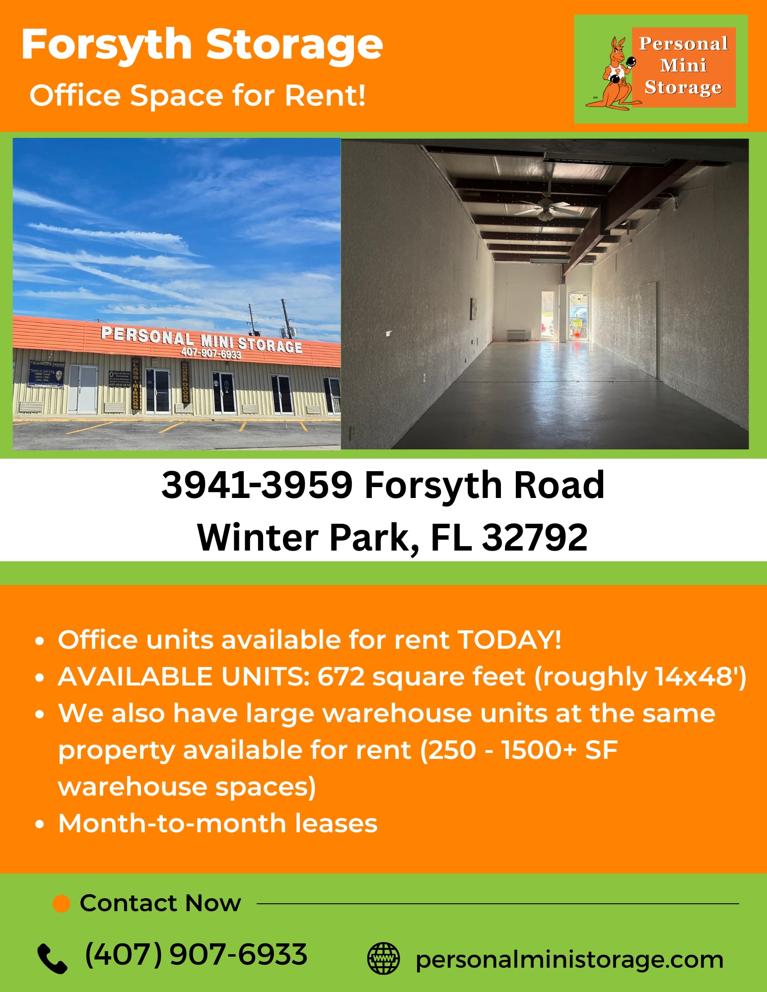 3941-3959 Forsyth Rd, Winter Park, FL à louer Photo intérieure- Image 1 de 2