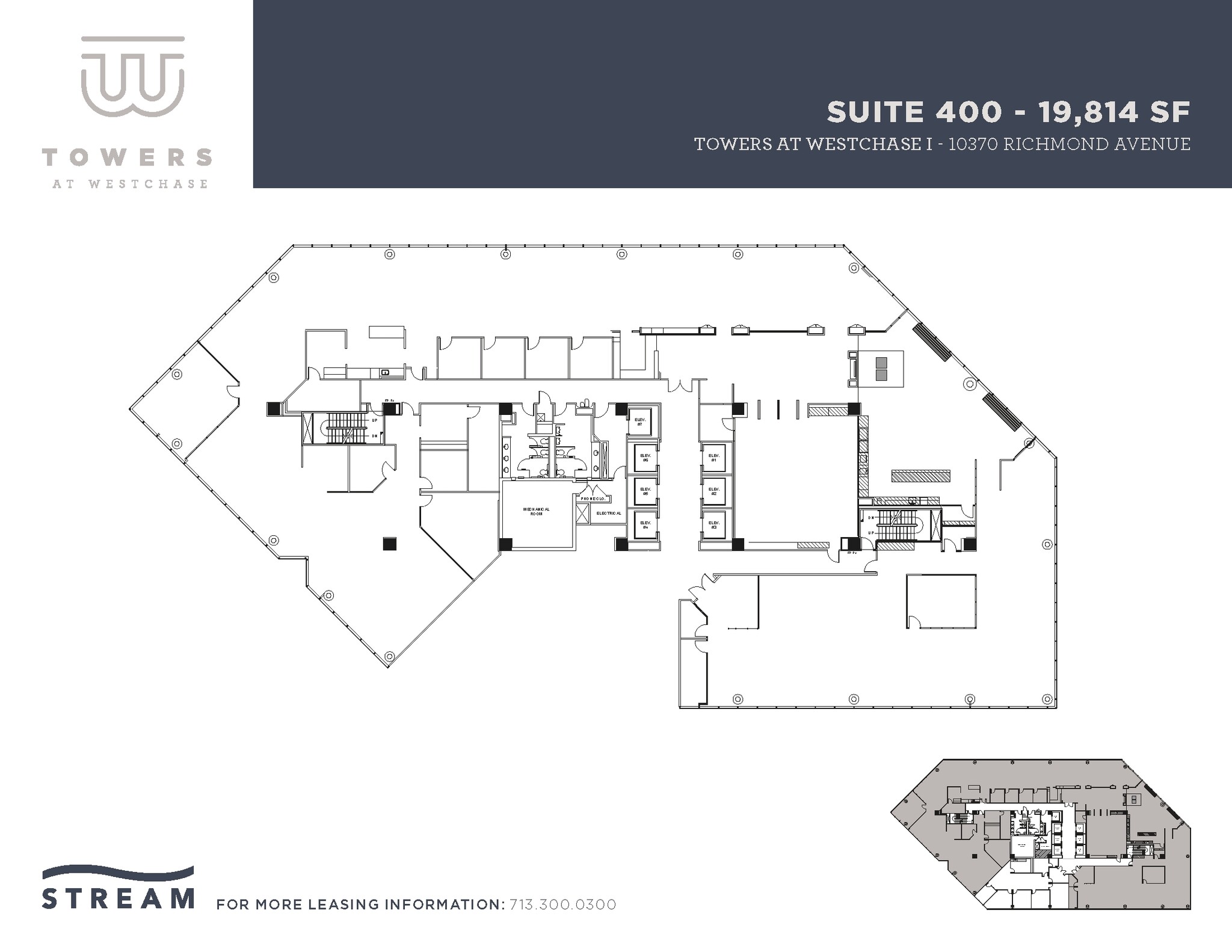 10370 Richmond Ave, Houston, TX for lease Floor Plan- Image 1 of 2