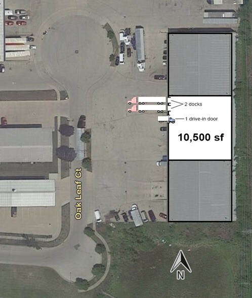 510-530 Oakleaf Ct, Joliet, IL à louer - Photo du bâtiment - Image 3 de 7