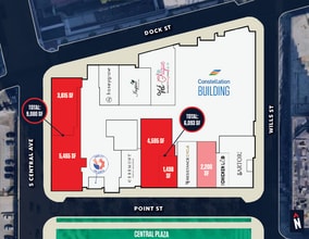 1310 Point St, Baltimore, MD for lease Floor Plan- Image 1 of 1