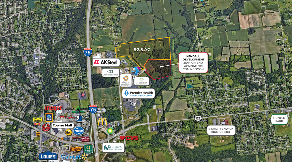 4340 N Union Rd, Middletown, OH à vendre - Photo du bâtiment - Image 1 de 2