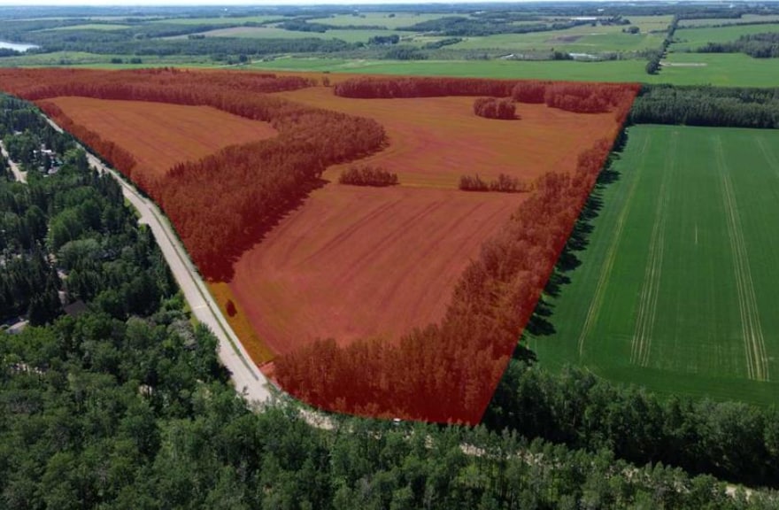 48 Lakeview Rd, Halfmoon Bay, AB for sale - Aerial - Image 2 of 4