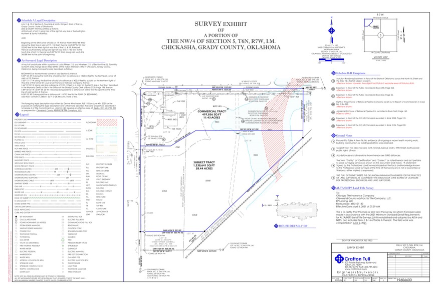 2827 W Grand Ave, Chickasha, OK for sale - Site Plan - Image 3 of 3