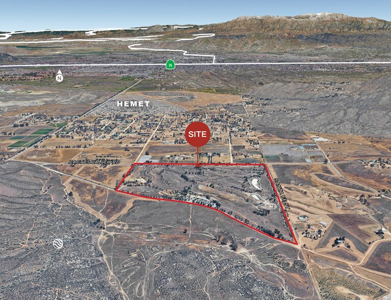 31220 Sage Rd, Hemet, CA for sale - Aerial - Image 3 of 11