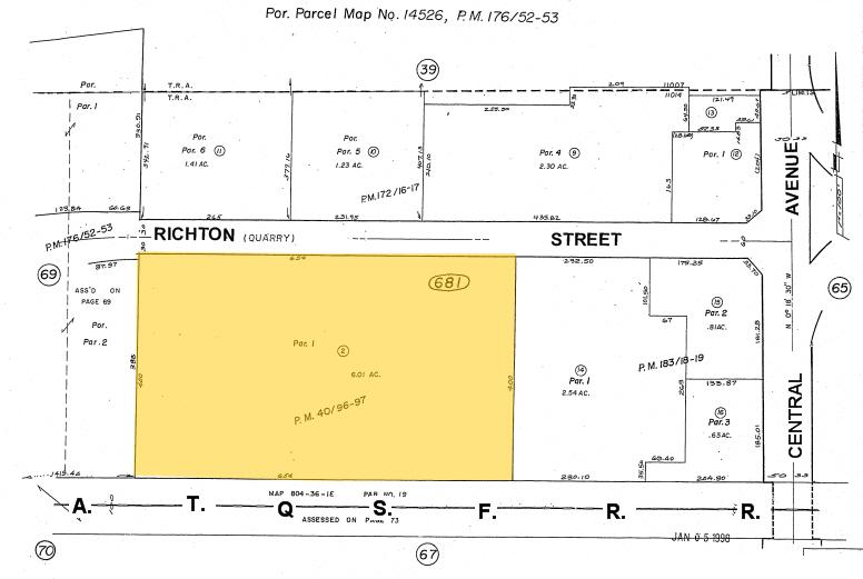 5161 Richton Rd, Montclair, CA à vendre - Plan cadastral - Image 2 de 8