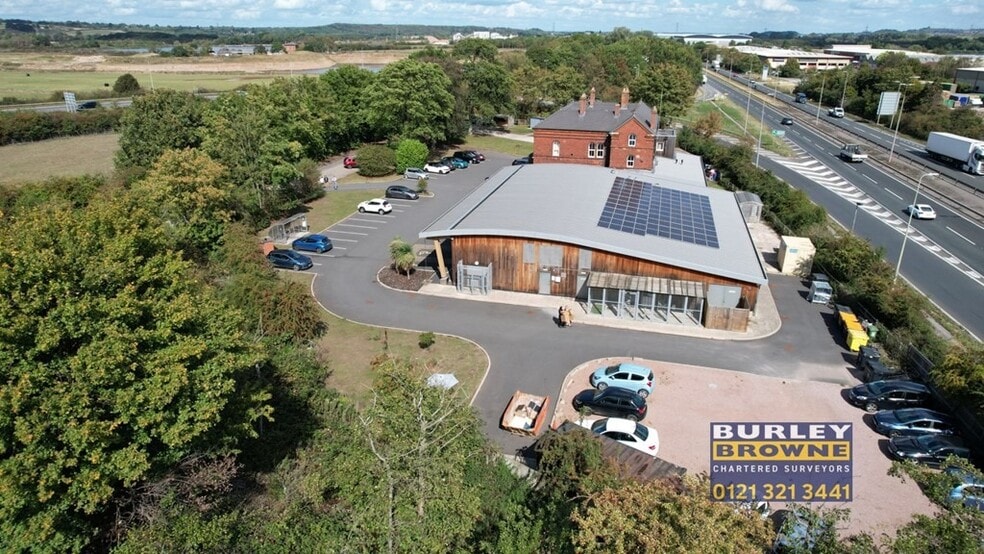 Barton Turn, Barton Under Needwood for sale - Aerial - Image 3 of 4