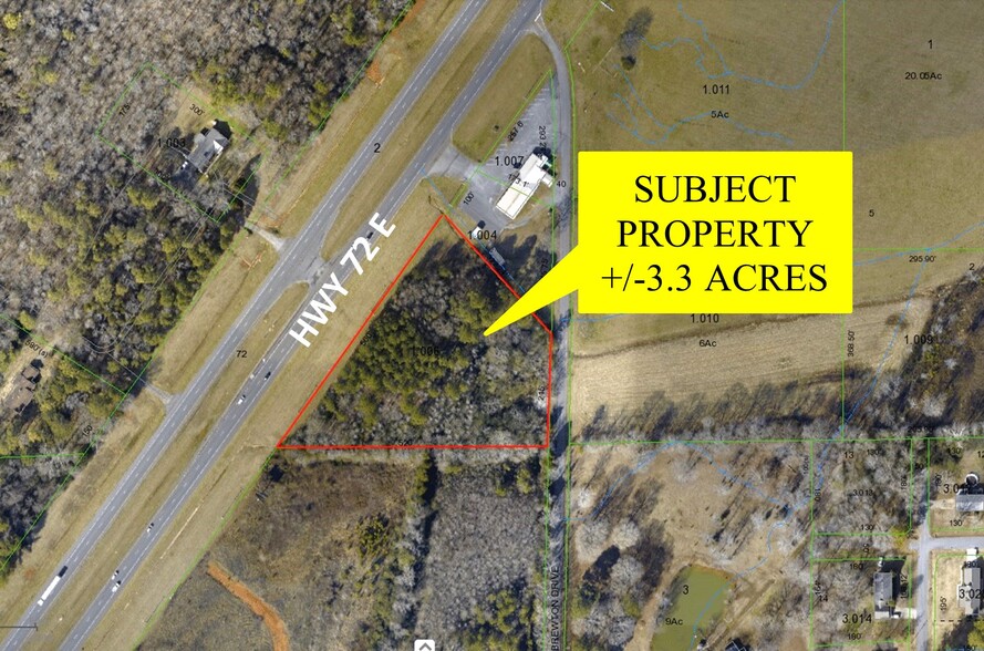 Lot 2 John T Reid Parkway, Scottsboro, AL à vendre - A rien - Image 1 de 1