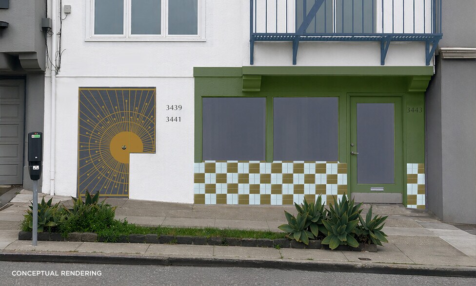 3439-3443 Balboa St, San Francisco, CA à louer - Photo du bâtiment - Image 1 de 4