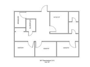9471 Baymeadows Rd, Jacksonville, FL à louer Plan de site- Image 1 de 1