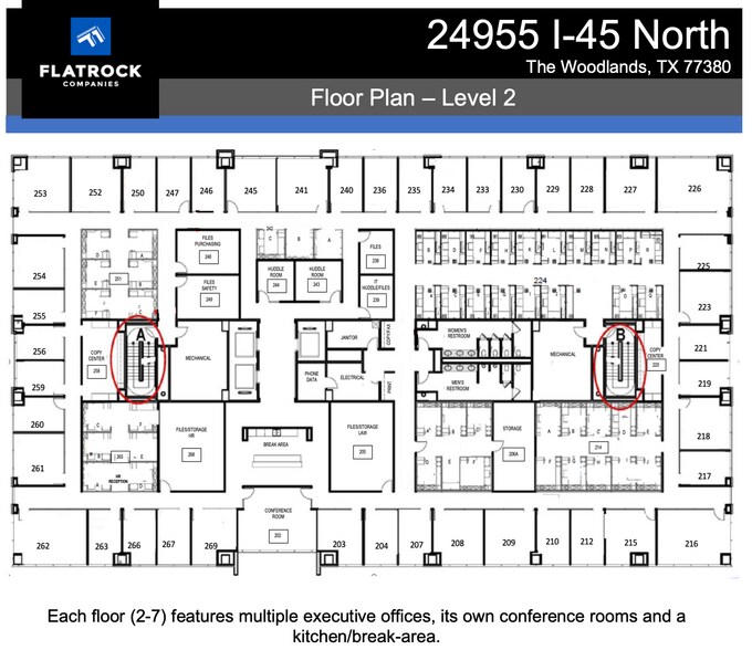 24955 Interstate 45 N, The Woodlands, TX à louer - Plan d’étage - Image 3 de 3