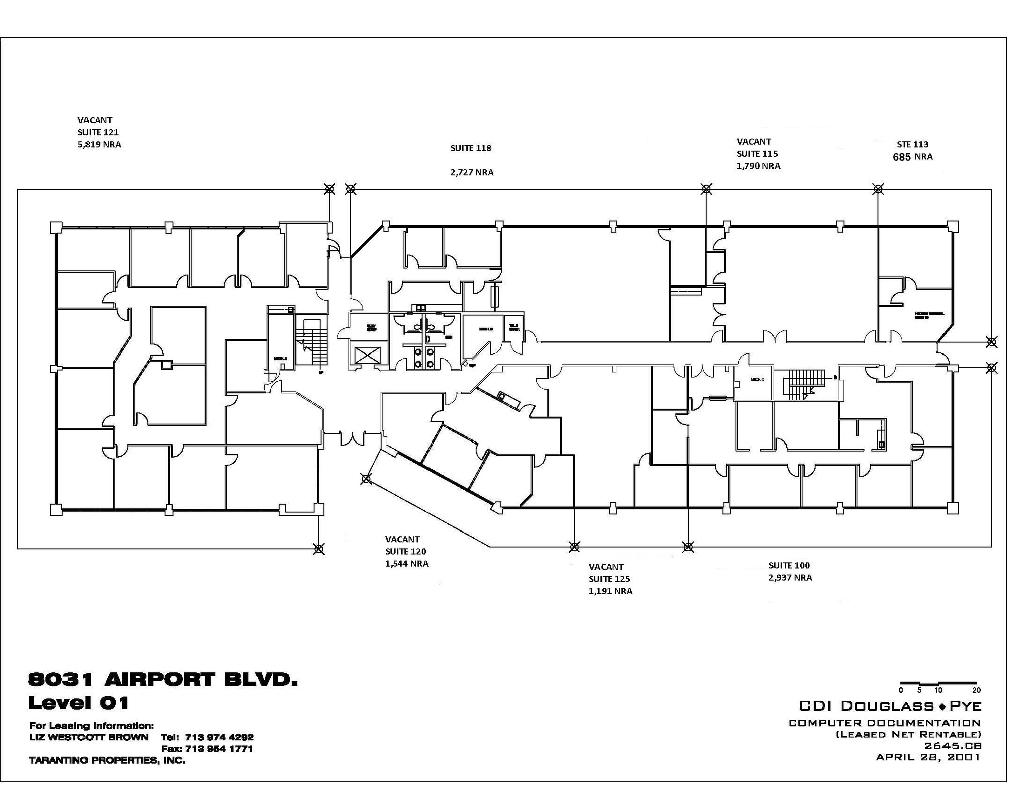 8031 Airport Blvd, Houston, TX for lease Floor Plan- Image 1 of 1