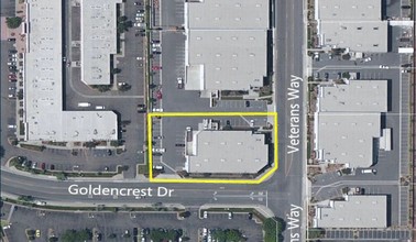 14419 Veterans Way, Moreno Valley, CA - aerial  map view