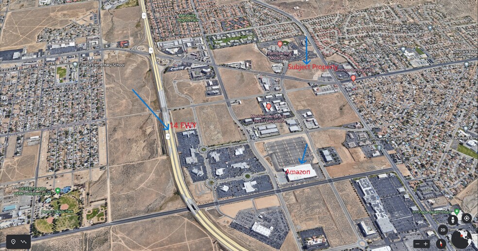 10th St W, Palmdale, CA à vendre - Photo du bâtiment - Image 2 de 7