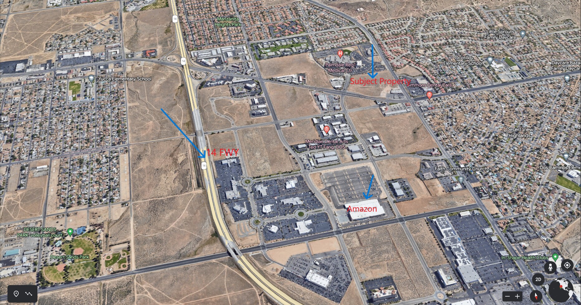 10th St W, Palmdale, CA à vendre Photo du bâtiment- Image 1 de 8