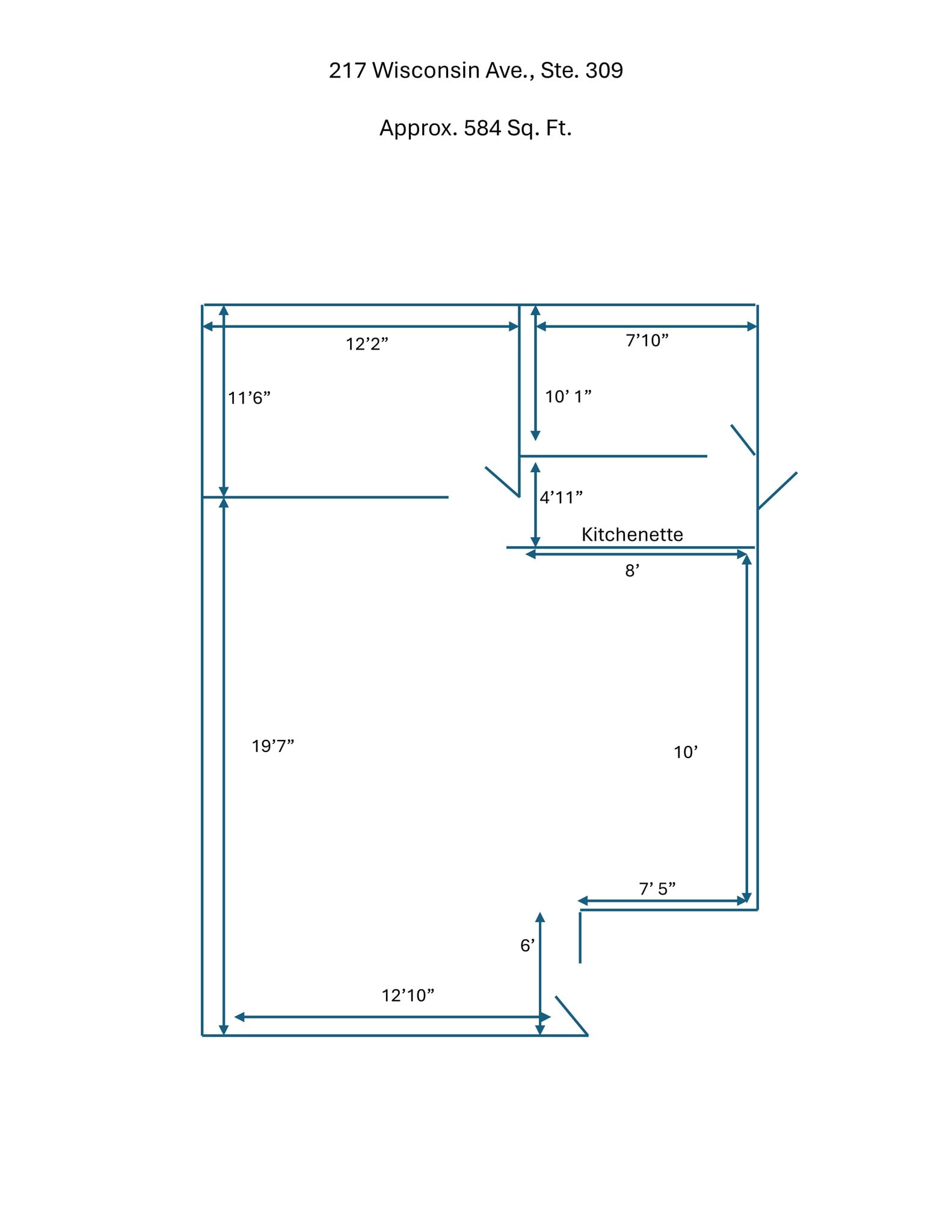 217 Wisconsin Ave, Waukesha, WI for lease Site Plan- Image 1 of 7
