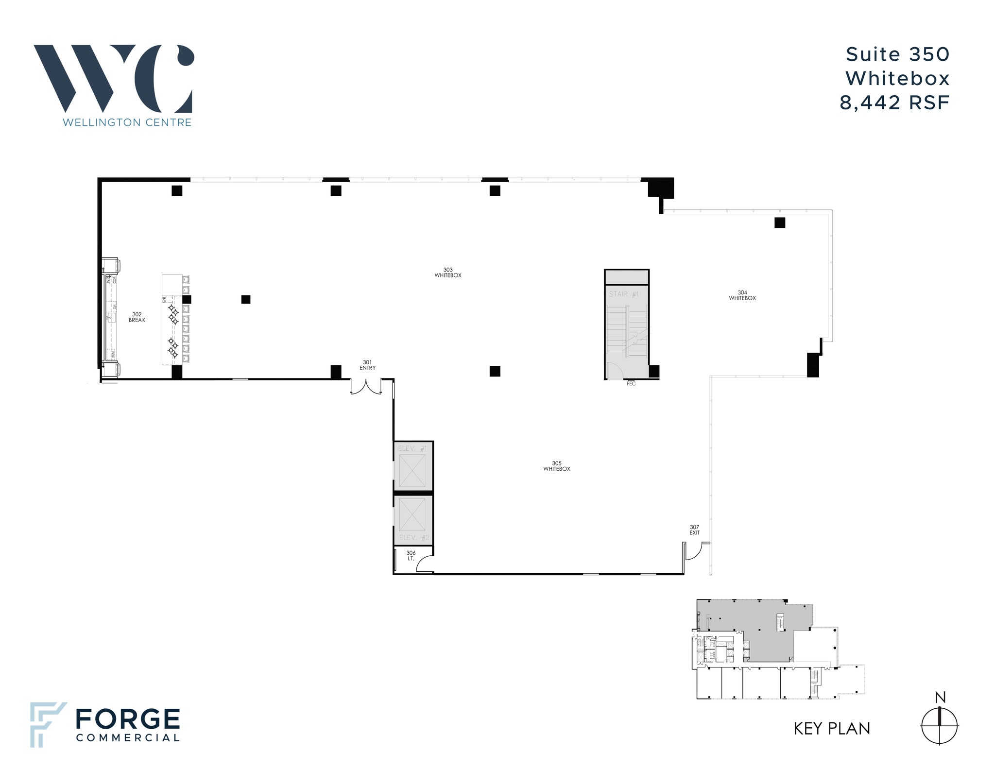 14643 N Dallas Pky, Dallas, TX à louer Plan d’étage- Image 1 de 2