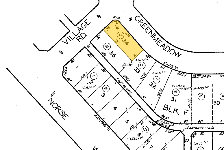 4408 E Greenmeadow Rd, Long Beach, CA for sale Plat Map- Image 1 of 3