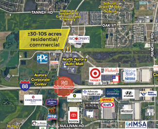 Plus de détails pour SWC Orchard St, North Aurora, IL - Terrain à vendre