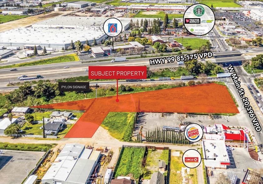 W Main St, Turlock, CA for lease - Building Photo - Image 2 of 4