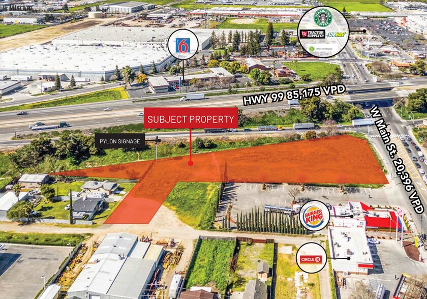 W Main St, Turlock, CA à louer - Photo du bâtiment - Image 2 de 4