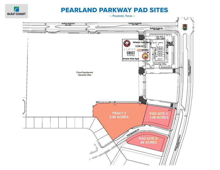 2110 Pearland Pky, Pearland, TX à louer - Plan de site - Image 2 de 2