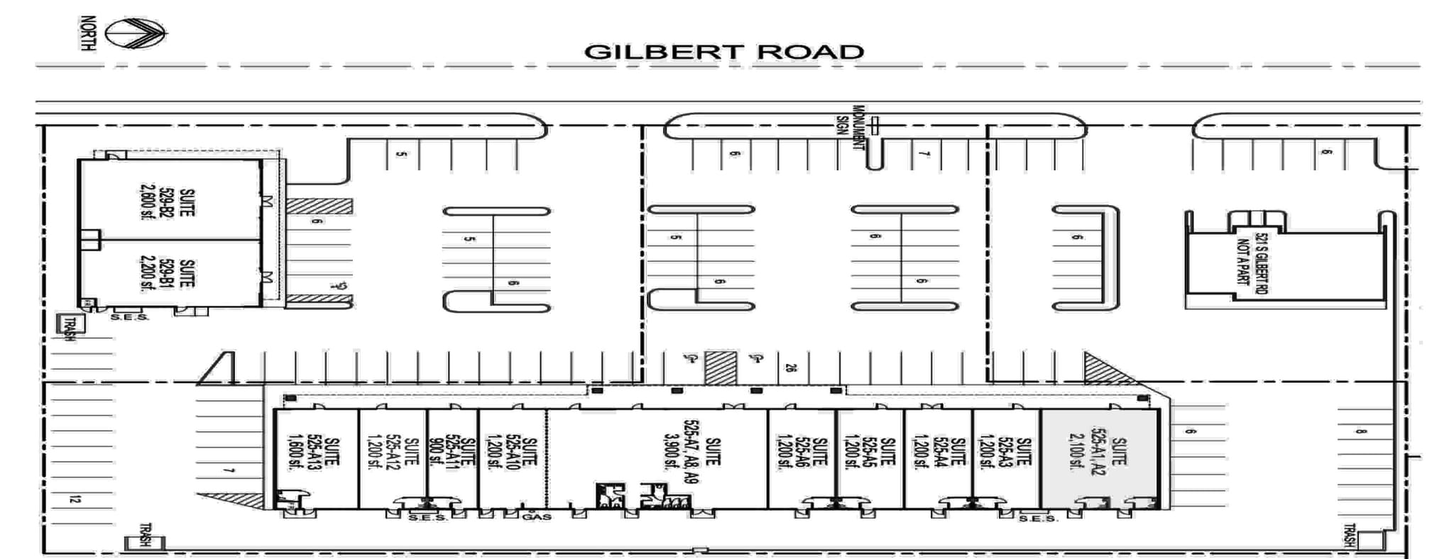 525-529 S Gilbert Rd, Mesa, AZ for lease Interior Photo- Image 1 of 7